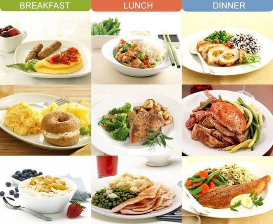 Dijetalna jela za doručak, ručak i večeru za pankreatitis
