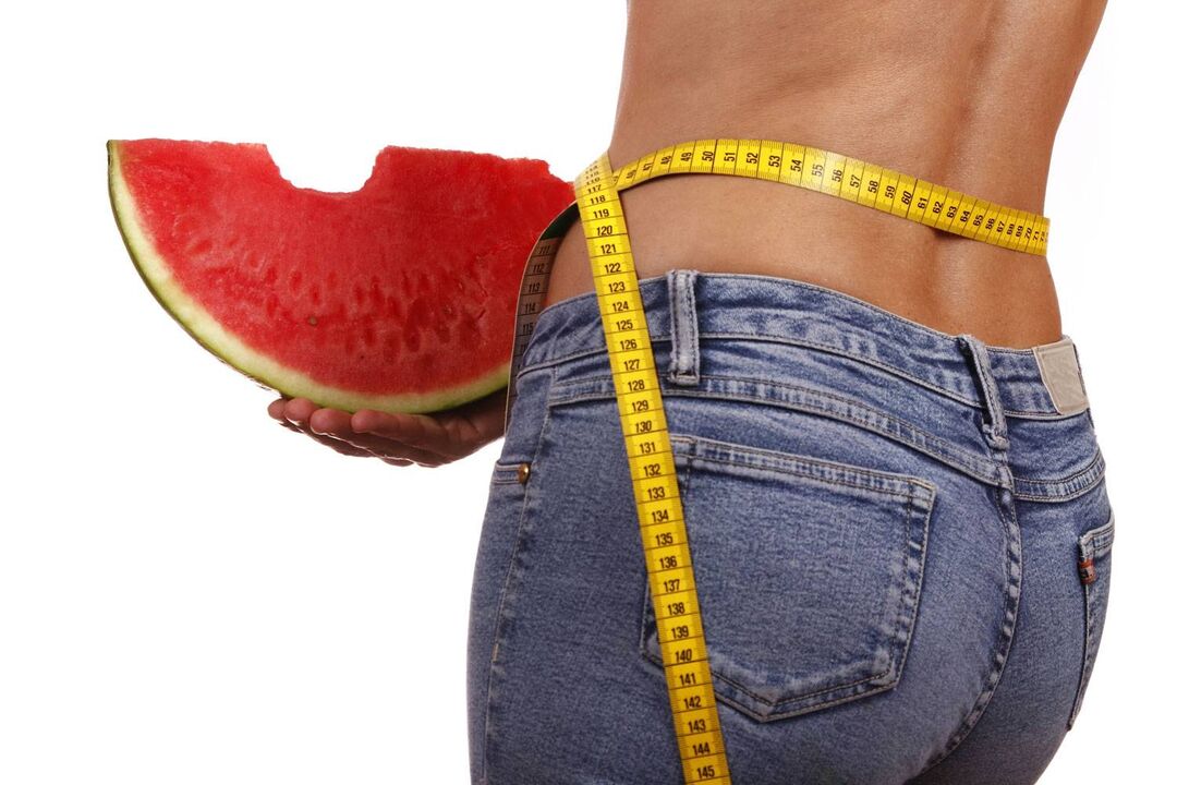 Gubitak težine na dijeti s lubenicom